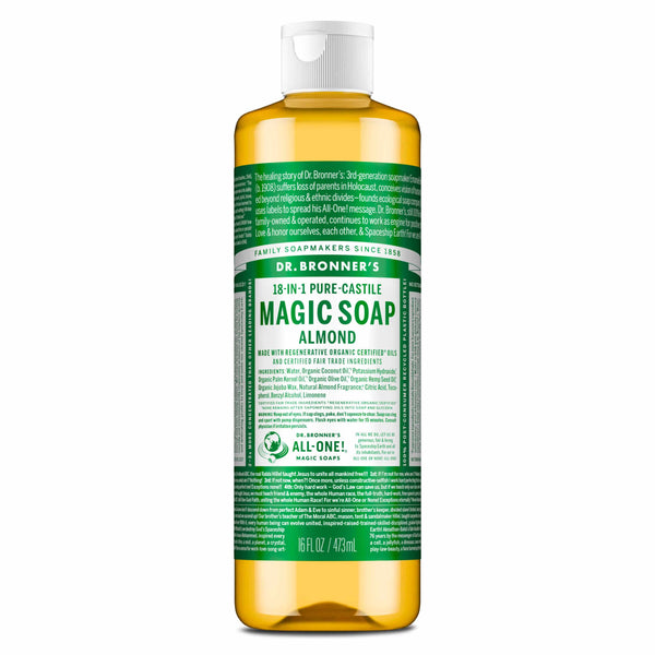 18-In-1 Pure-Castile Magic Soap