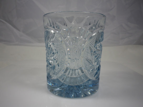 Fostoria Stowe Light Blue Double Old Fashioned