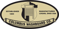 Sunnyland Wavy Stainless Steel Washboard, large family-size